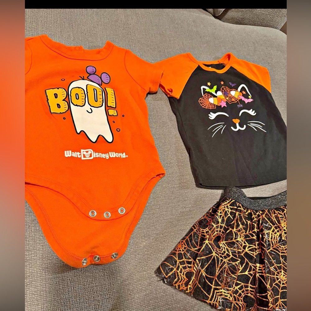 Disney Halloween Kids Costume - Orange and Black